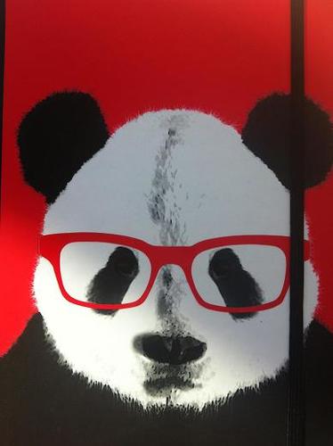 Notebook large Nerdy Panda