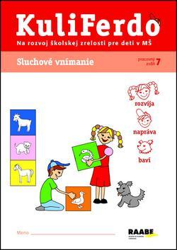 Kniha KuliFerdo Sluchové vnímanie pracovný zošit 7