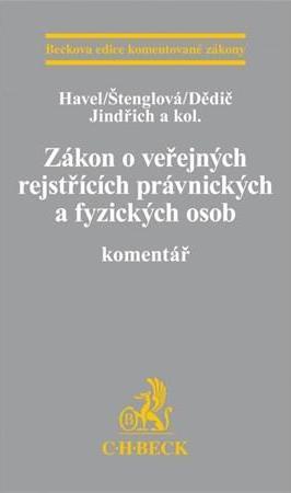 Kniha Zákon o veřejných rejstřících právnických a fyzických osob - Kolektív autorov
