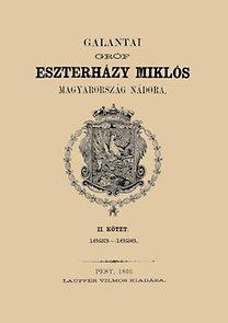 Galantai gróf Eszterházy Miklós Magyarország - nádora II.