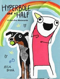 Hyperbole and a Half Die-Cut Notecards