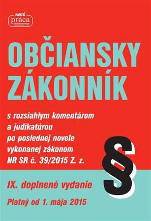 Občiansky zákonník 2015