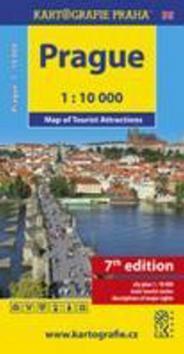 Prague mapa turistických zajímavostí 7. vyd (anglický)