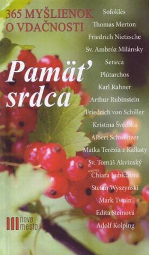 Kniha Pamäť srdca- 365 myšlienok o vďačnosti - Wilhelm Mühs
