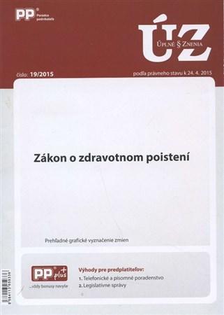UZZ 19/2015 Zákon o zdravotnom poistení