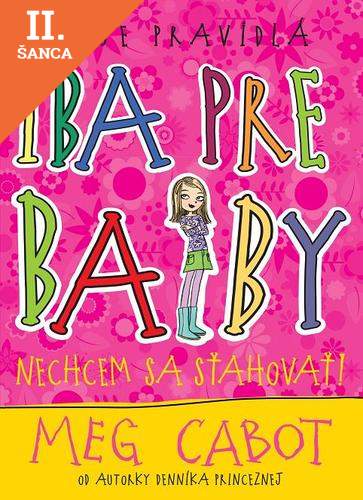 Lacná kniha Nechcem sa sťahovať (Moje pravidlá - iba pre baby 1)