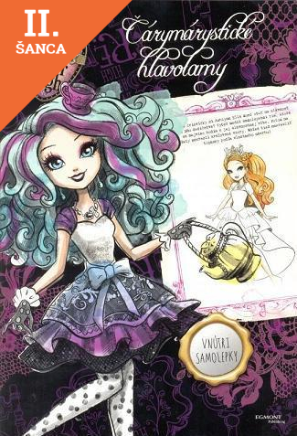 Lacná kniha Ever After High - Čárymárystické hlavolamy