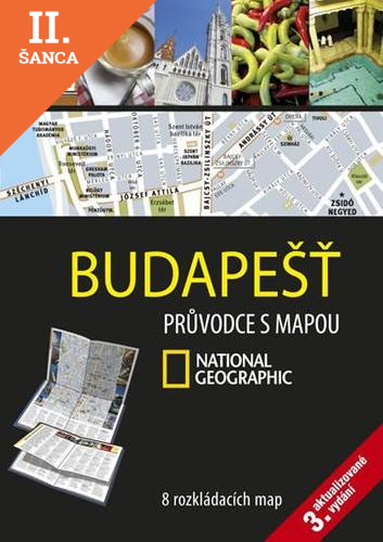 Lacná kniha Budapešť - Průvodce s mapou National Geographic 3. aktualizované vydání