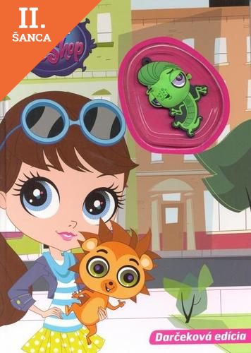 Lacná kniha Littlest Pet Shop - s hračkou