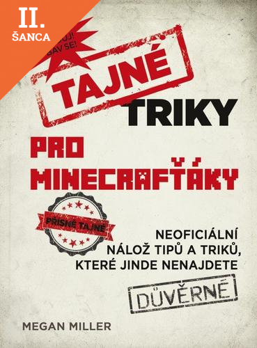 Lacná kniha Tajné triky pro Minecrafťáky