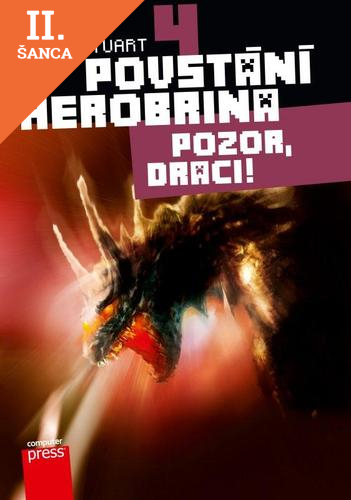 Lacná kniha Povstání Herobrina 4 - Pozor, draci!