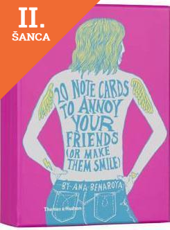 Lacná kniha 20 Notecards to Annoy Your Friends (or Make Them Smile)