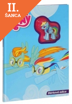 Lacná kniha My Little Pony - s hračkou