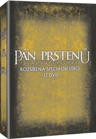 Pán prstenů trilogie: Rozšířená edice 12DVD