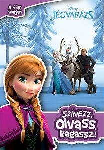 Jégvarázs - színezz, olvass, ragassz!