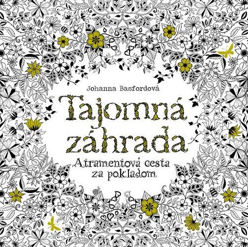 Tajomná záhrada - omaľovánky pre dospelých