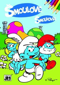Šmoulové - omalovánka