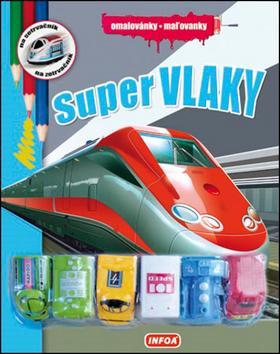 Omalovánky / maľovanky - Super vlaky