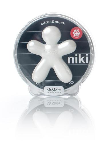 Mr&Mrs Fragrance Niki Citrus & Musk vôňa do auta plniteľná