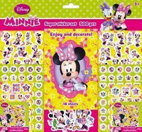 Super sticker set 500 ks Minnie