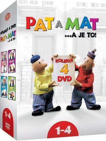 Pat a Mat kolekce 1-4  4DVD