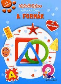 Lépésről lépésre matricás könyv - A formák
