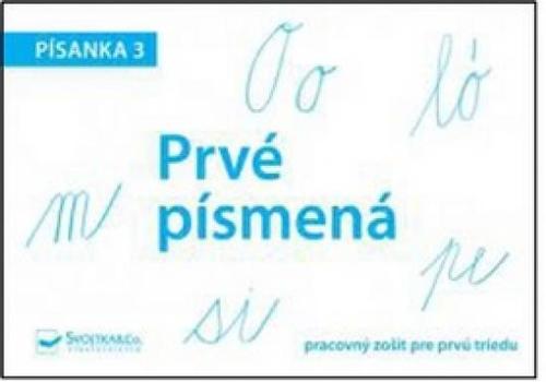 Kniha Písanka 3 – Prvé písmená