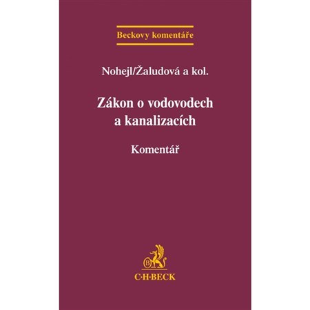 Zákon o vodovodech a kanalizacích. Komentář