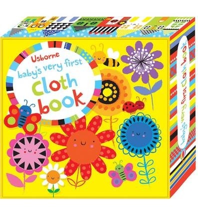 Babys very first Cloth book yellow