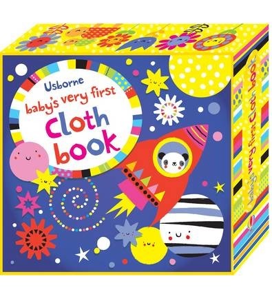 Babys very first Cloth book Blue