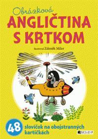 Obrázková ANGLIČTINA S KRTKOM (žltá – kartičky) - Zdeněk Miler