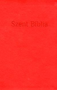 Szent Biblia - Prémium kicsi élénkpiros