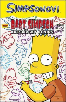 Kniha Simpsonovi - Bart Simpson 8/2015 - Kreslířský génius