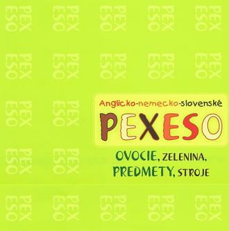 Vydavateľstvo Matice slovenskej Anglicko-nemecko-slovenské pexeso Ovocie, zelenina, predmety, stroje