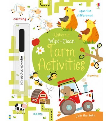 Wipe clean Farm Activities