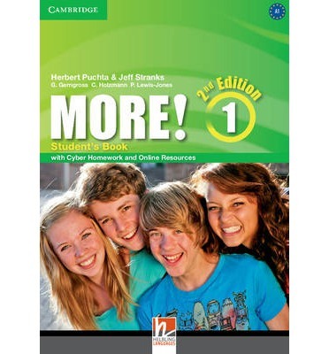 Kniha More! New 1 Student's Book + Cyber Homework + Online Resources - Herbert Puchta,Jeff Stranks,Günter Gerngross,Christian Holzmann,Peter Lewis-Jones