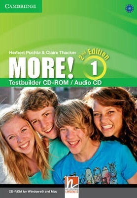 More! New 1 Testbuilder CD-ROM/Audio CD 2nd Edition - Herbert Puchta
