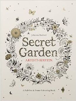 Secret Garden Artists Edition: A Pull-Out and Frame Colouring Book