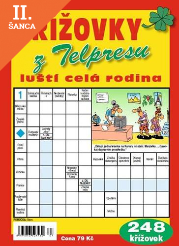 Lacná kniha Křížovky z Telpresu