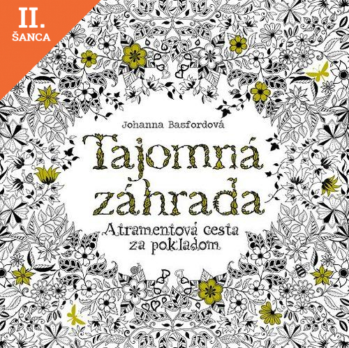 Lacná kniha Tajomná záhrada - omaľovánky pre dospelých