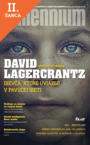 Lacná kniha Dievča, ktoré uviazlo v pavúčej sieti