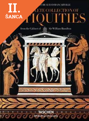Lacná kniha P. H. dHancarville. Complete Collection of Antiquities