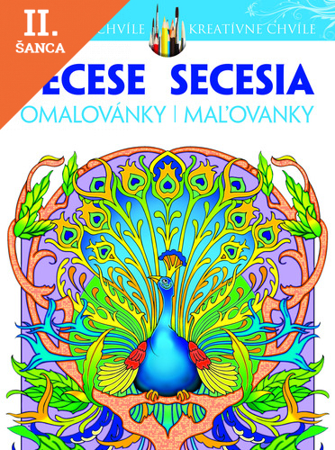 Lacná kniha Secesia - maľovanky pre dospelých