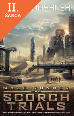 Lacná kniha Scorch Trials film tie in