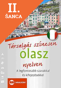 Lacná kniha Társalgás színesen olasz nyelven