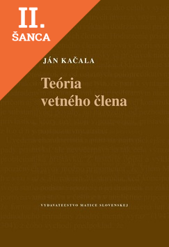 Lacná kniha Teória vetného člena