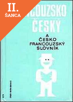 Lacná kniha Česko francouzský francouzsko český slovník