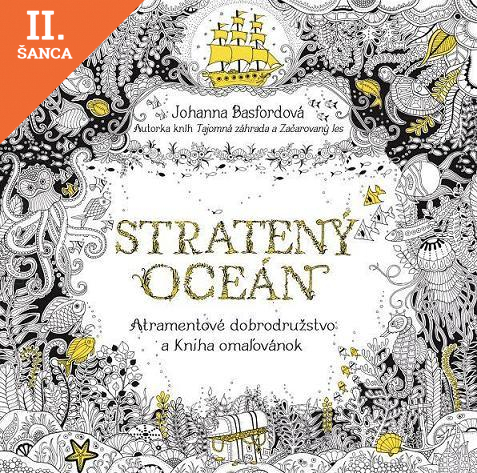 Lacná kniha Stratený oceán - omaľovánky pre dospelých