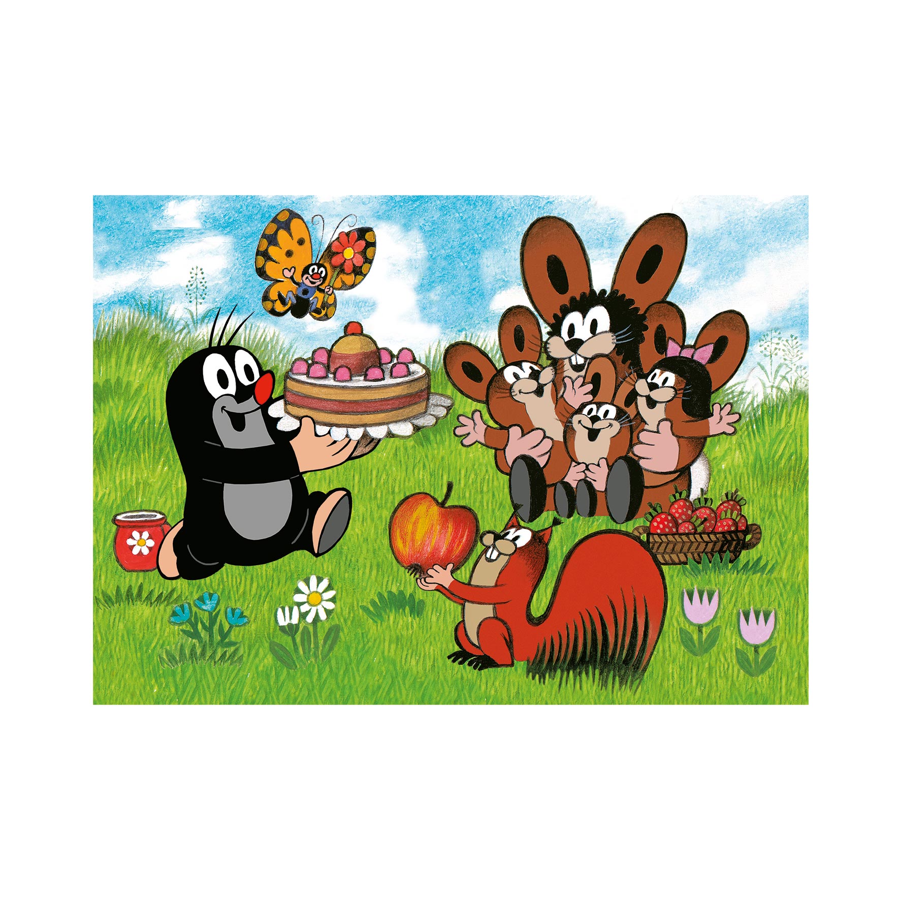 Puzzle Krtko 24 maxi Dino