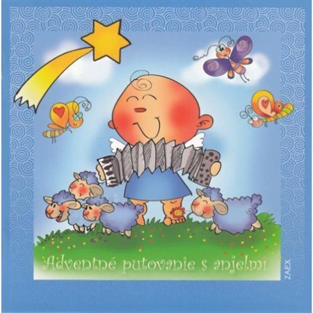 Kniha Adventné putovanie s anjelmi - Omaľovánka